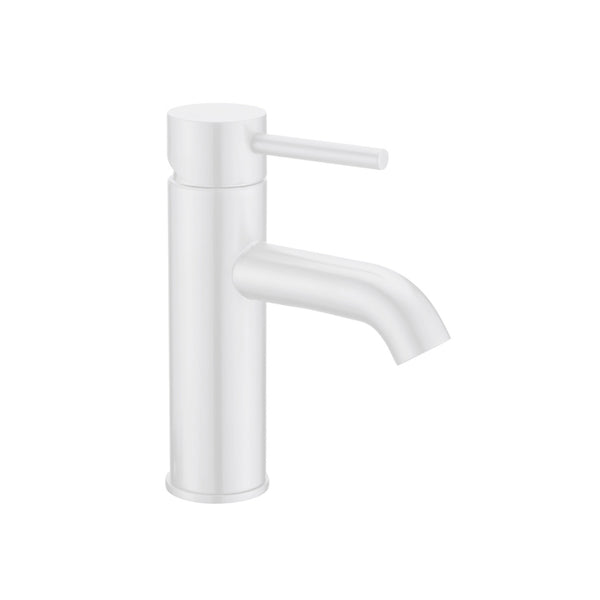 Matte white Round Basin Faucet