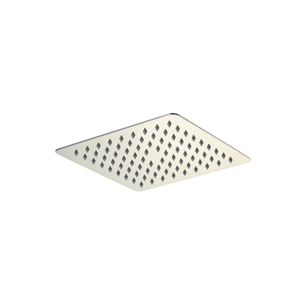 12" Chrome square rain shower head